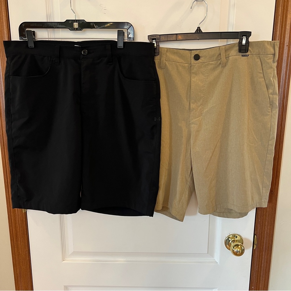 SET! Under Armour + Hurley Phantom Mens 36 Shorts